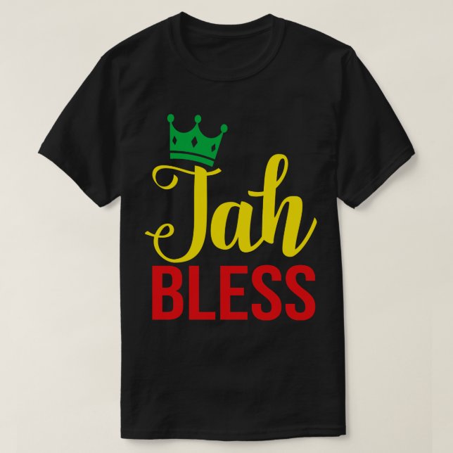 Jah Bless T-Shirt (Design Front)