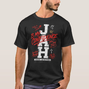 Jah Is My Confidence Fearless  Streetwear T-shirt 