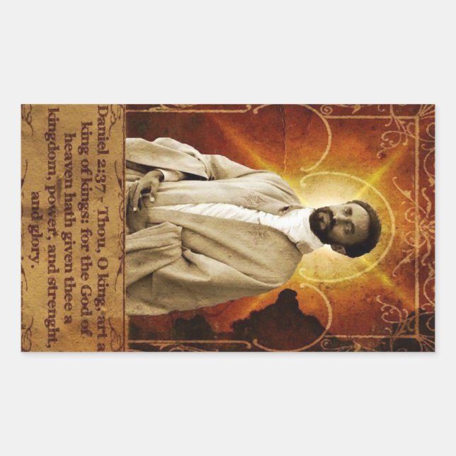 Jah Rastafari Rasta Livity INI One Love Roots Sticker (Front)