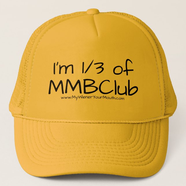 J'ai 1/3 ans du casquette de MMBClub, avec l'URL (Devant)
