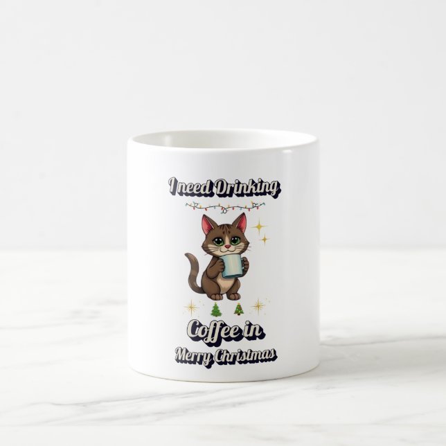 J'ai besoin de boire du café dans la jolie Mug de  (Centre)