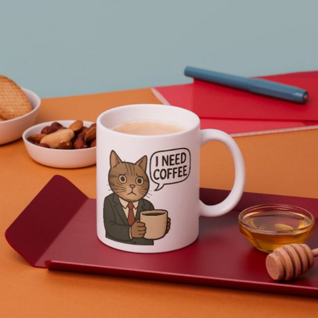 J'Ai Besoin De Café Café Mug - Cadeau Pour Les Fem (Créateur téléchargé)