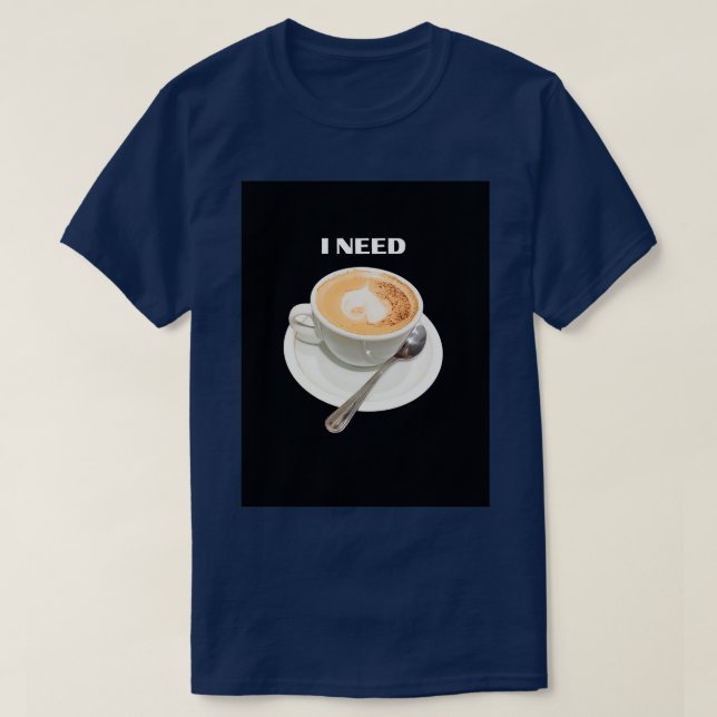 J'ai besoin de café Essential TShirt Classic TShir (Design devant)