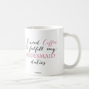 J'ai besoin de café pour accomplir ma tasse de