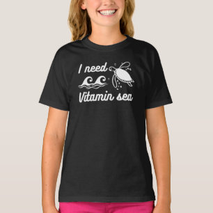 J'ai besoin d'un T-Shirt Tortue Marine Vitaminée