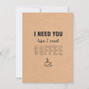 J'ai besoin d'une carte à café plat