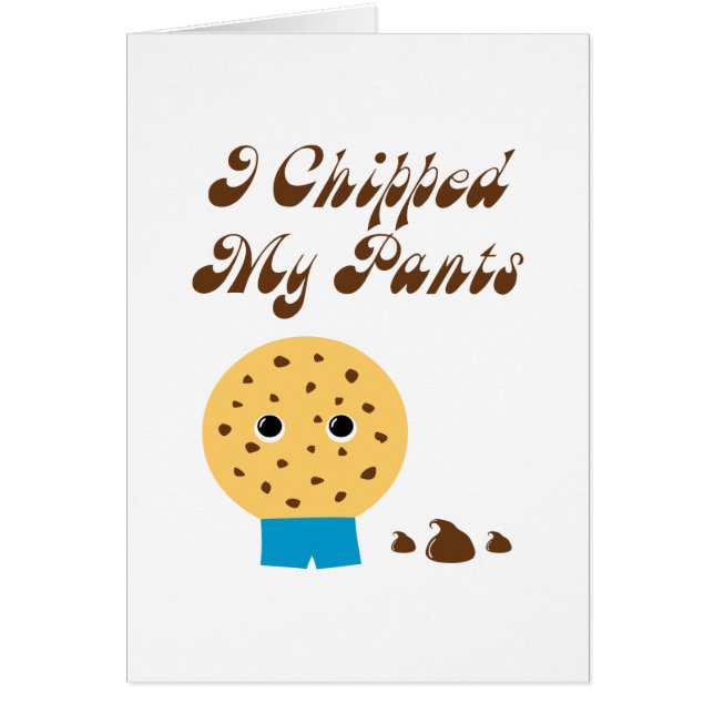 J'Ai Chiffré Mon Pantalon Chocolat Chip Cookie (Devant)