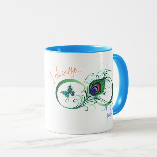 J'ai choisi une série - Mug à café infini (Devant droit)