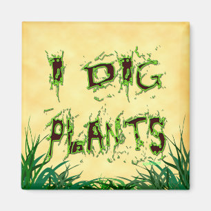 J'Ai Creusé Plante Funny Gardener Dit Aimant