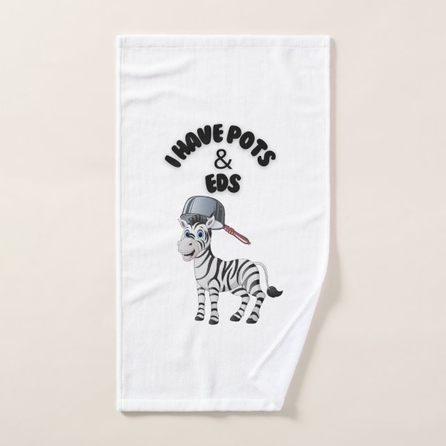 J'ai des POTS & EDS (Serviette à main)