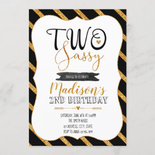 J'ai deux invitations faciles à fêter