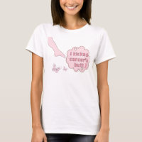 J'ai donné un coup de pied le T-shirt du bout du
