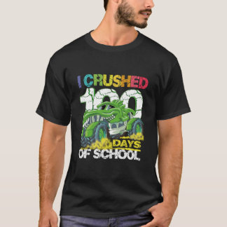 J'ai écrasé 100 jours de T-shirt à l'école