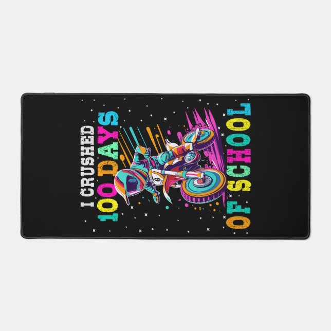 J'ai écrasé 100 jours d'école Motocross (Recto)