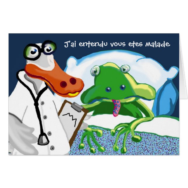 J'ai entendu vous etes malade (Front Horizontal)
