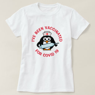 J'ai été vacciné contre la pandémie t-shirt pour l