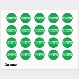 J'Ai Été Vacciné Étiquette
