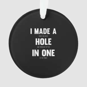 J'Ai Fait Un Trou En Un, Drôle Golf Dads & Sport