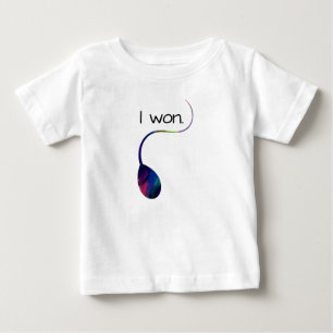 J'Ai Gagné Un T-shirt Funny pour bébé