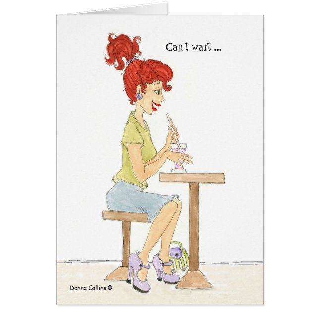 J'ai hâte de te voir soda Girl (Devant)