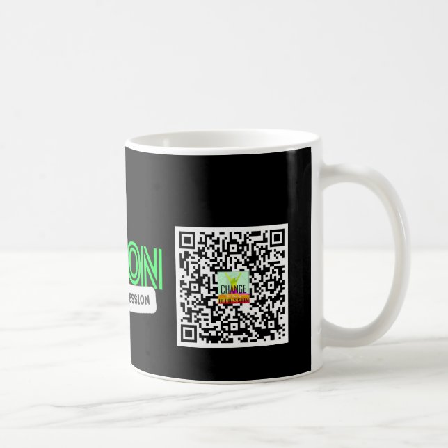 J'ai la dépression CTFOD QR Volunteer Advocate Mug (Droite)