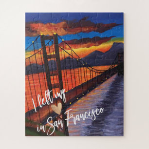 "J'Ai Laissé Mon Coeur À San Francisco" Puzzle
