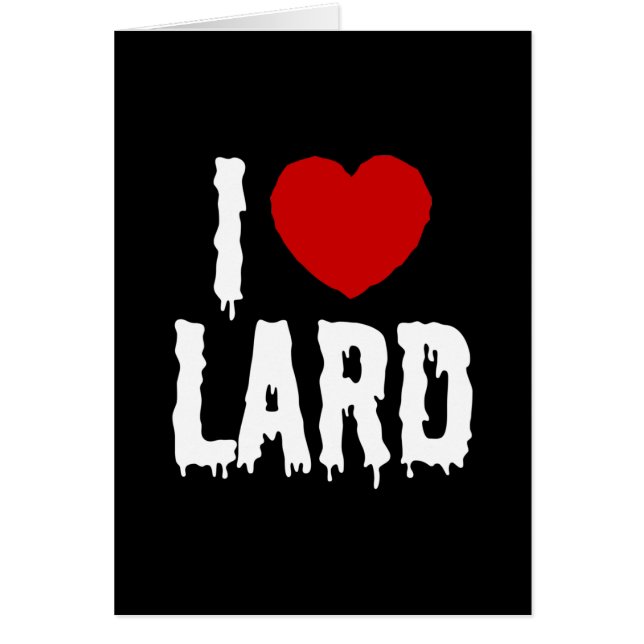 J'AI LE COEUR [AMOUR] CARTE LARD (Devant)