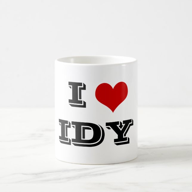 J'AI LE COEUR IDY Coffee Mug (Centre)