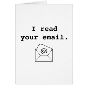 J'ai lu votre email