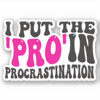 J'ai mis le "PRO" dans... Stickers personnalisés e