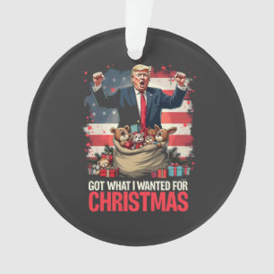 J'ai obtenu ce que je voulais pour Noël Trump Père