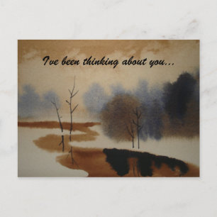 J'ai pensé à toi... Ami carte postale