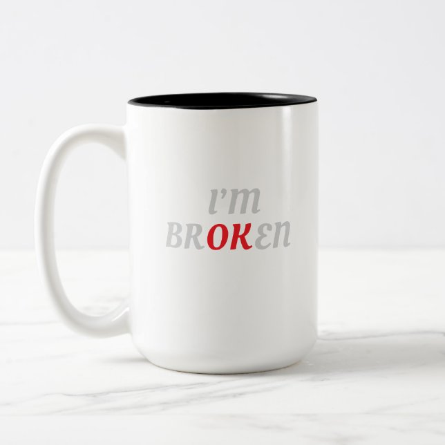 J'AI PEU PU Tasse De Café (Gauche)
