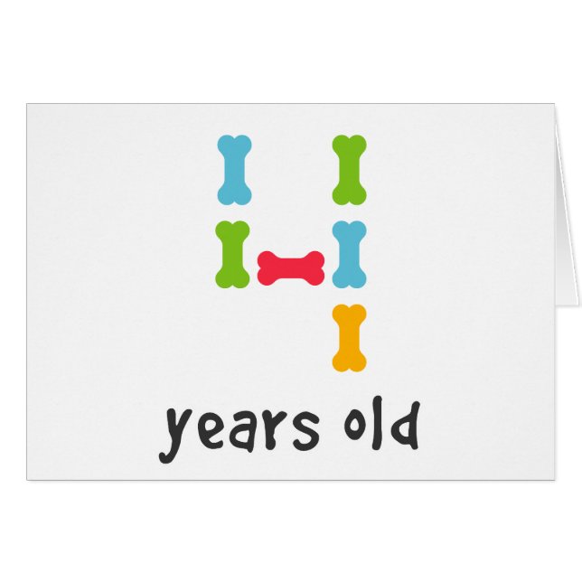 J'ai quatre ans (Devant horizontal)