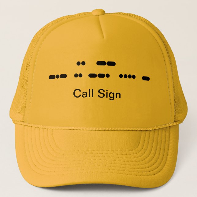 J'ai raison ! dans Morse Code Casquette ou Casquet (Devant)