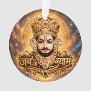 Jai Shri Khatu Shyam Ji Devotional Artwork Ornament