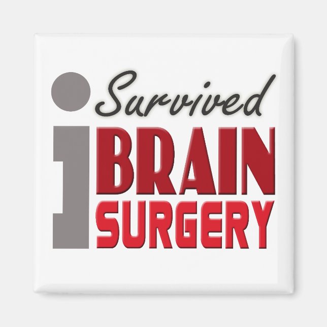 J'ai survécu à la chirurgie du cerveau aimant (Devant)