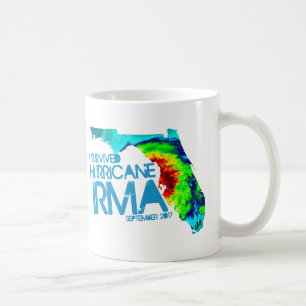 J'ai survécu à la tasse de café d'Irma d'ouragan