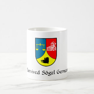 J'ai survécu à la tasse de Sögel Allemagne