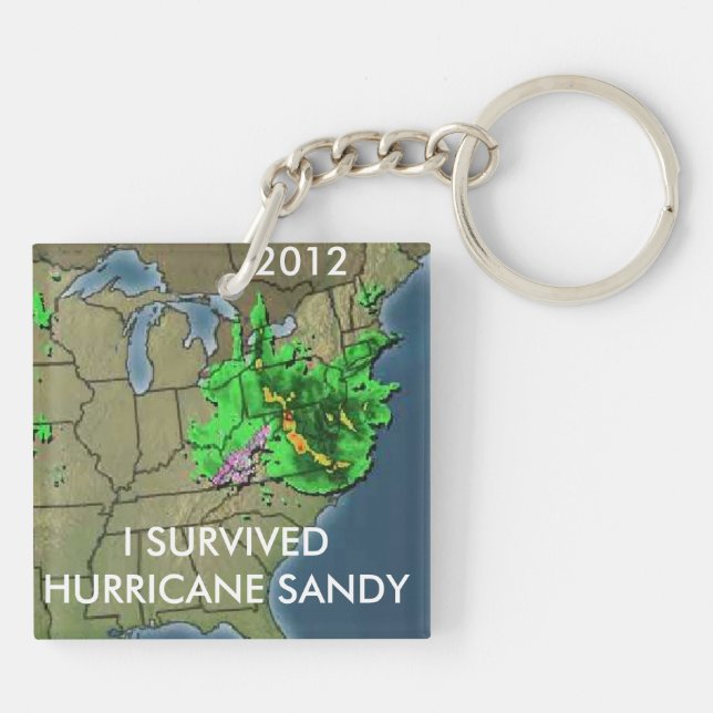 J'AI SURVÉCU À L'OURAGAN SANDY (Dos)