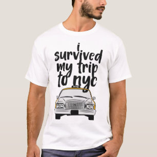 J'ai survécu à mon voyage à nyc t-shirt