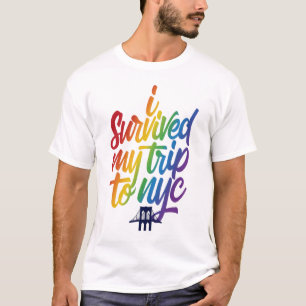 J'ai survécu à mon voyage à nyc t-shirt