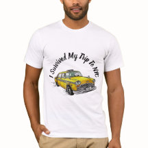 J'ai Survécu à Mon Voyage à NYC T-Shirt Taxi Jaune