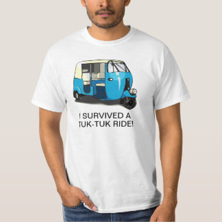 J'AI SURVÉCU à un T-shirt de TOUR de TUK-TUK