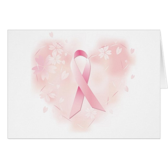 J'ai survécu au cancer du sein ! - Carte de (Devant horizontal)