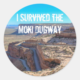 J'ai survécu au Sticker Moki Dugway