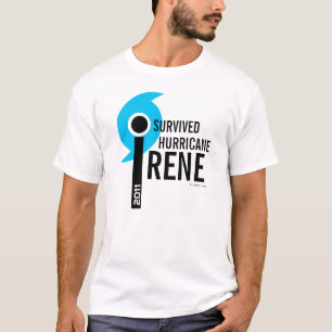 J'ai survécu au T-shirt 1 d'Irène d'ouragan