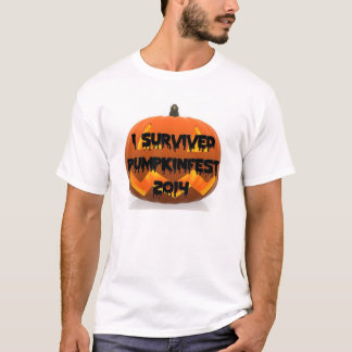 J'ai survécu au T-shirt 2014 de Keene Pumpkinfest