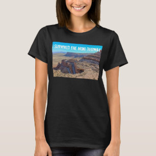 J'ai survécu au T-shirt des femmes de Moki Dugway