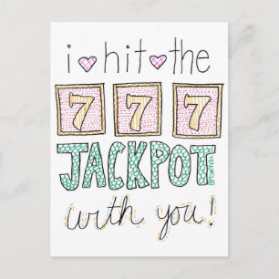 J'Ai Touché Le Jackpot Avec Ta Carte Postale